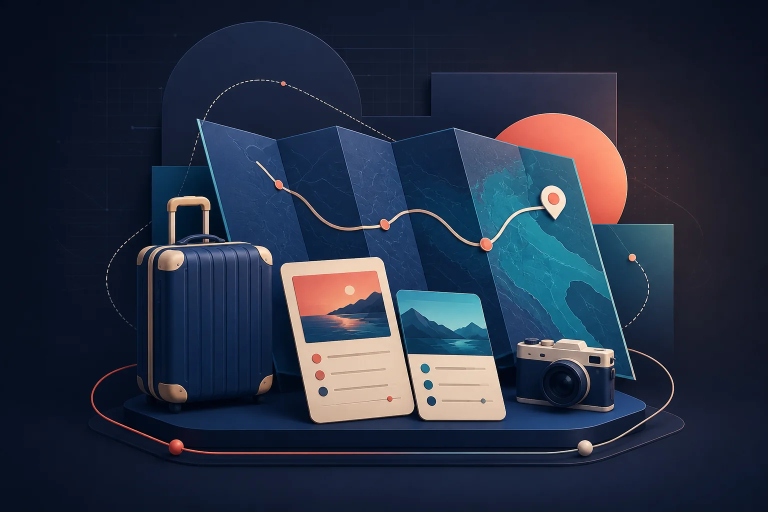 Capa conceitual da plataforma Journey